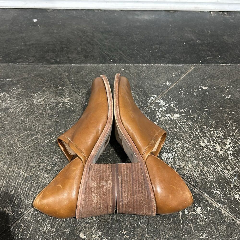 MADEWELL The Brady Lowcut Bootie Brown 10 - Picture 4 of 8
